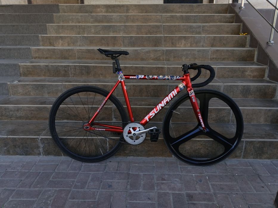 обмен или продам tsunami snm 100 red fixed gear