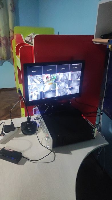 Установка камеры видеонаблюдения