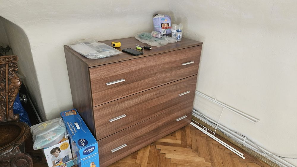 Dulap 3 sertare Lățime110x53adâncimex95înălțime