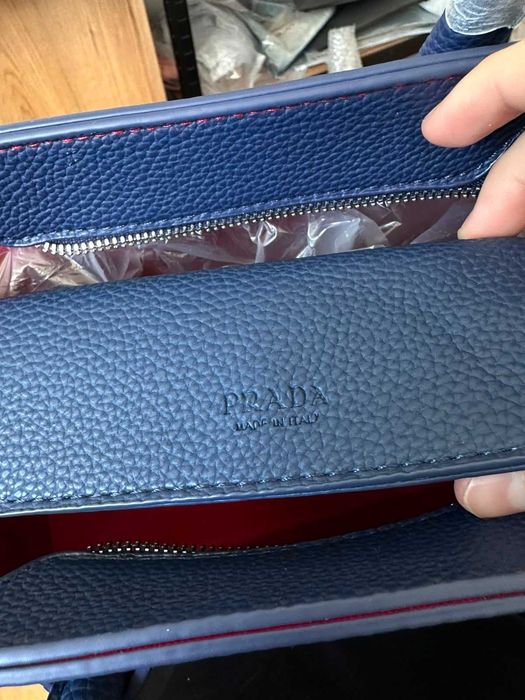 Geantă Prada Albastră | Blue | Design Elegant Premium | Nouă