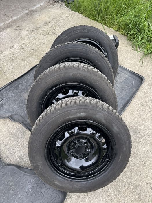 Jante tabla originale vw polo 6r cu anvelope noi