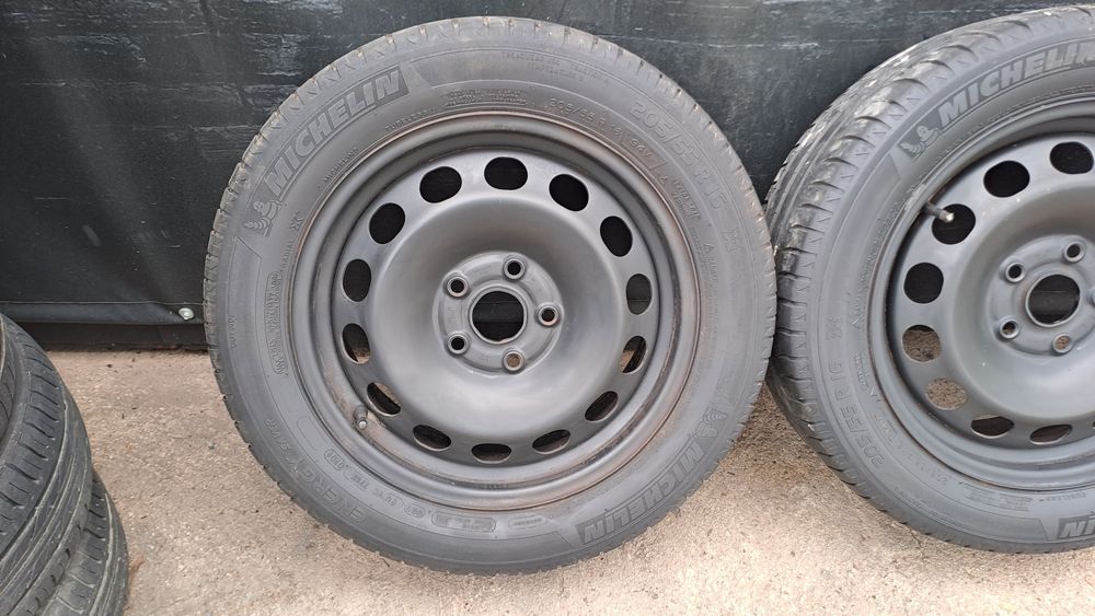 16" 5Х112мм VAG Джанти с гуми 205 55 16 Michelin