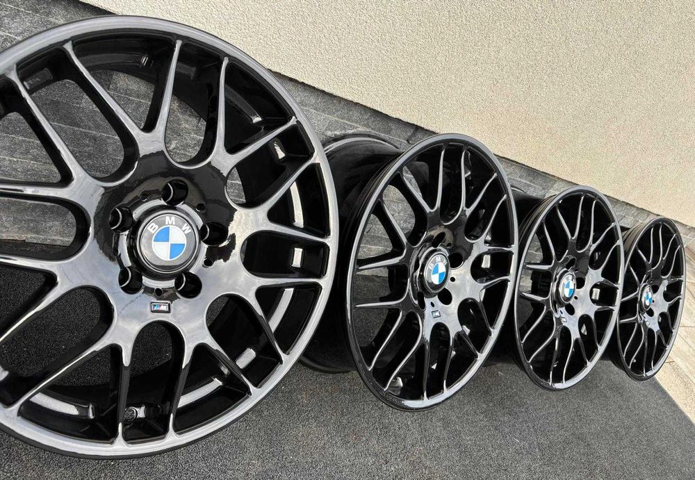 Jante r18 Bmw M negre 5x120 seria 1 3 4 5 F10 F30 E90 f20 f25 x1 x3