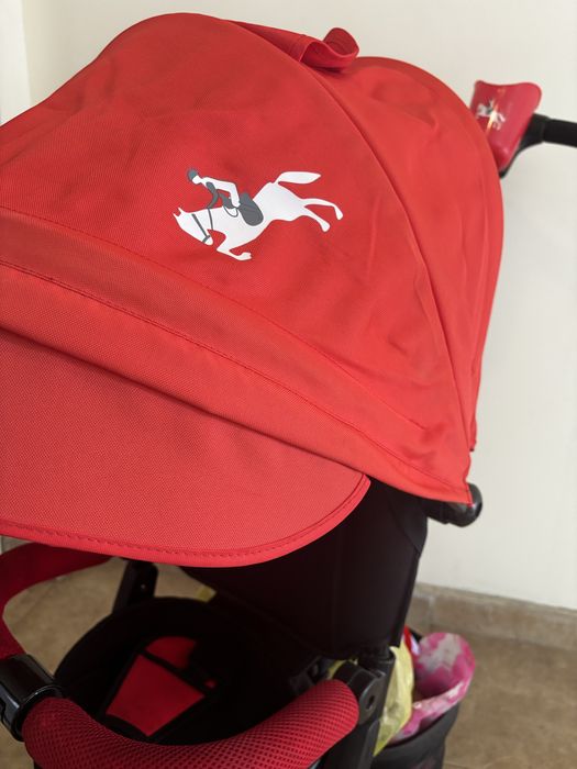 Детска триколка BYOX Jockey Червен цвят