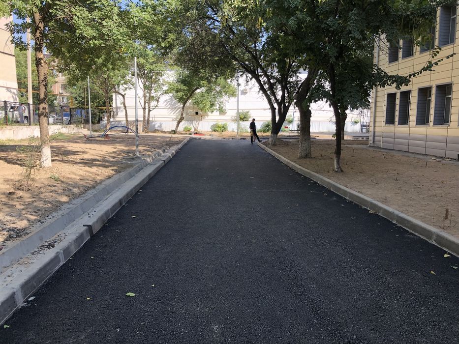 Укладка асфальта