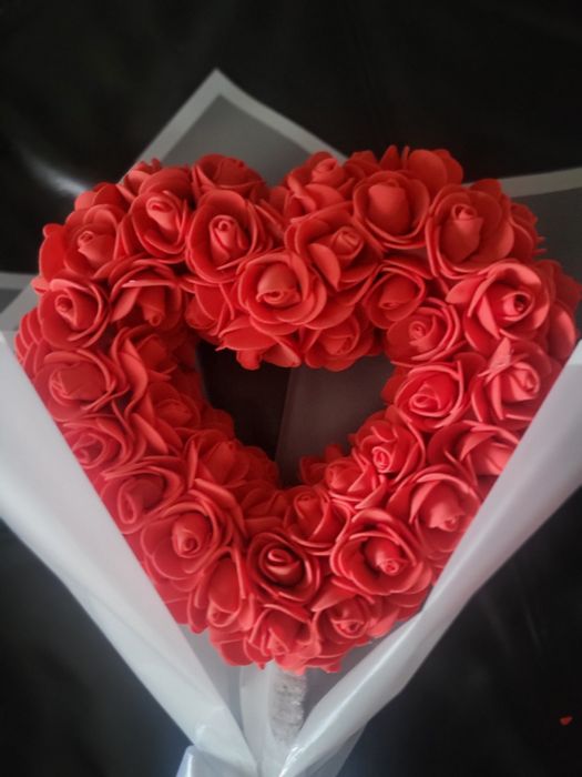 Buchet trandafiri 360°