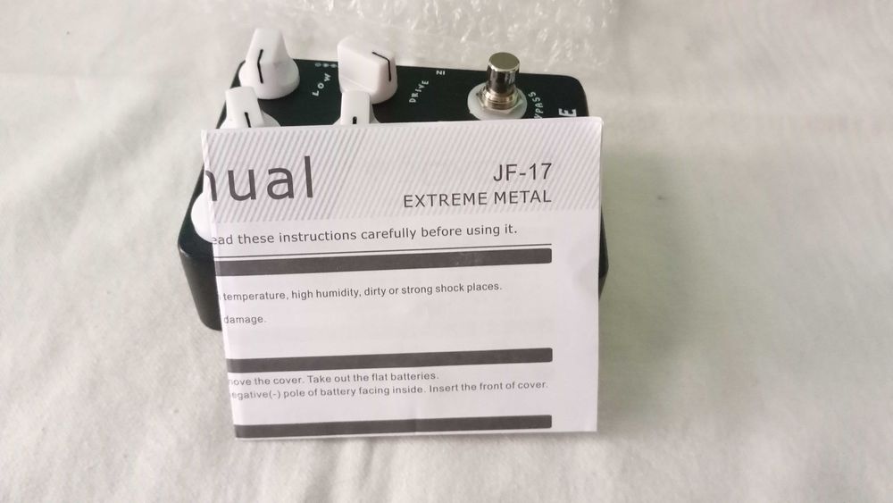 JOYO JF-17 Guitar Effect. (Extreme Metal Distortion Pedal.)