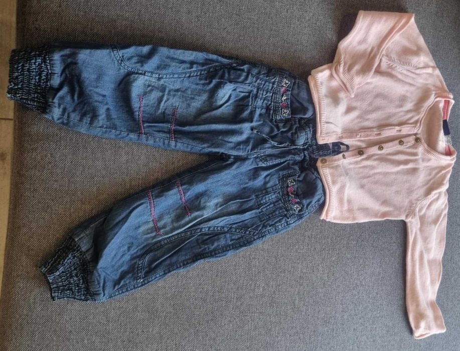 Зимен лот детски дрехи за момиче - размер 92 (1.5-2г.) за общо 13лв.