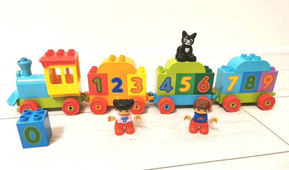 set Lego duplo tren numere