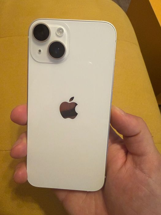 iPhone 14 128GB Starlight - Impecabil, Baterie 90%, Cutie completă si garantie