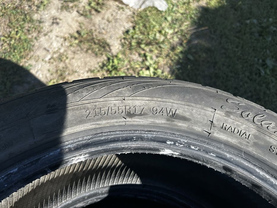 Продам резину 215/55/r17