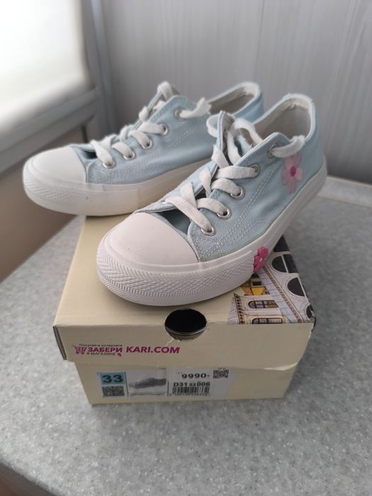 Кеды для девочки в идеальном состоянии