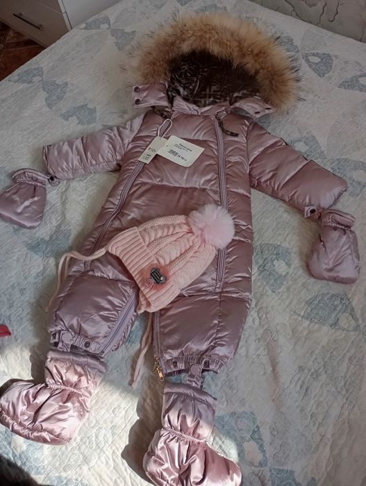 Детский зимний комбинезон