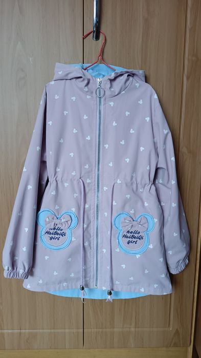 Ветровка для девочки, на рост 128 см