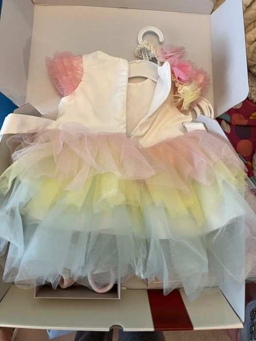 Rochita pentru bebe- 68-74 pentru- botez- nunta