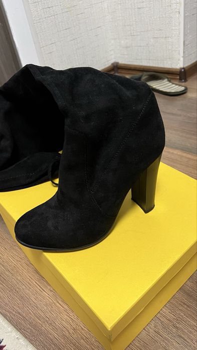 Весенние ботфорты за 5000тг