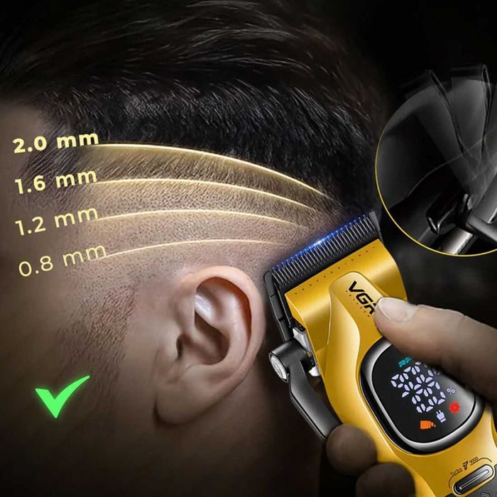 Професионална машинка за подстригване VGR V-886C GOLD / GREEN