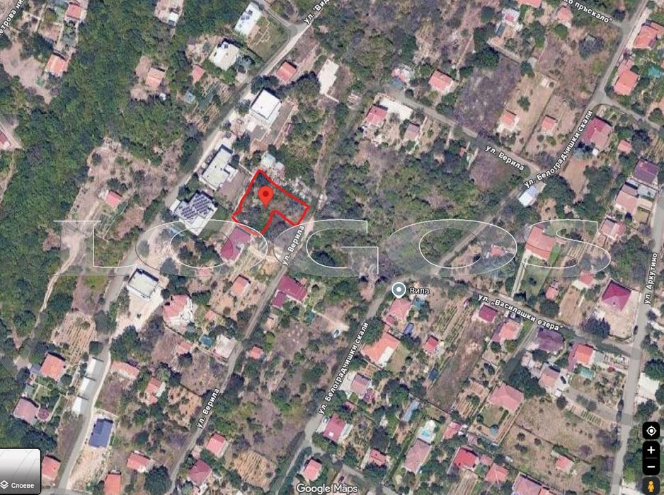 Парцел в Варна, област-м-т Манастирски рид площ 600 цена 65000