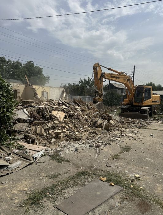 Снос домов, демонтаж