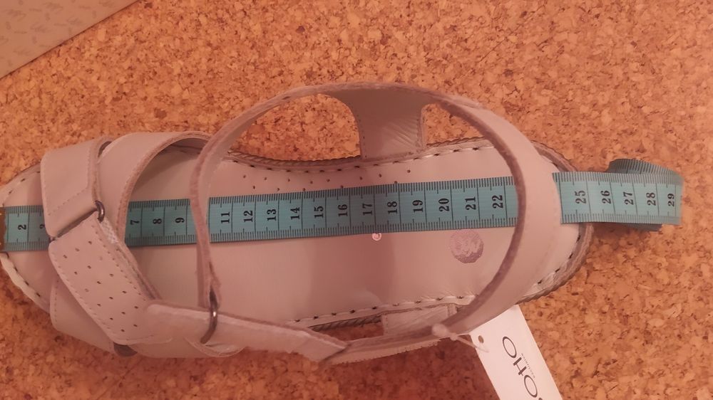 Дамски ортопедични сандали от естествена кожа - нови и носени веднъж