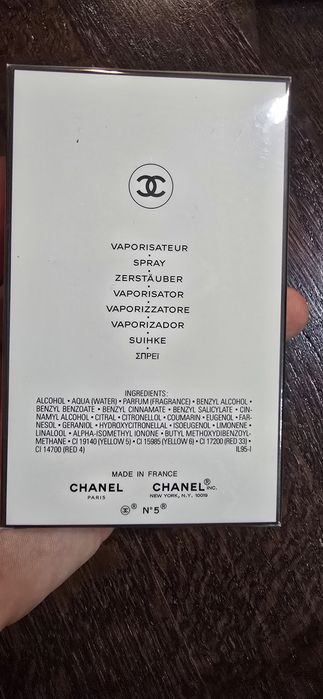 Parfum Chanel N°5,original