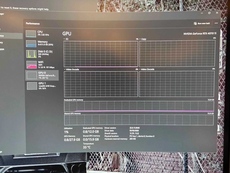 Геймърски компютър 4070 Ti