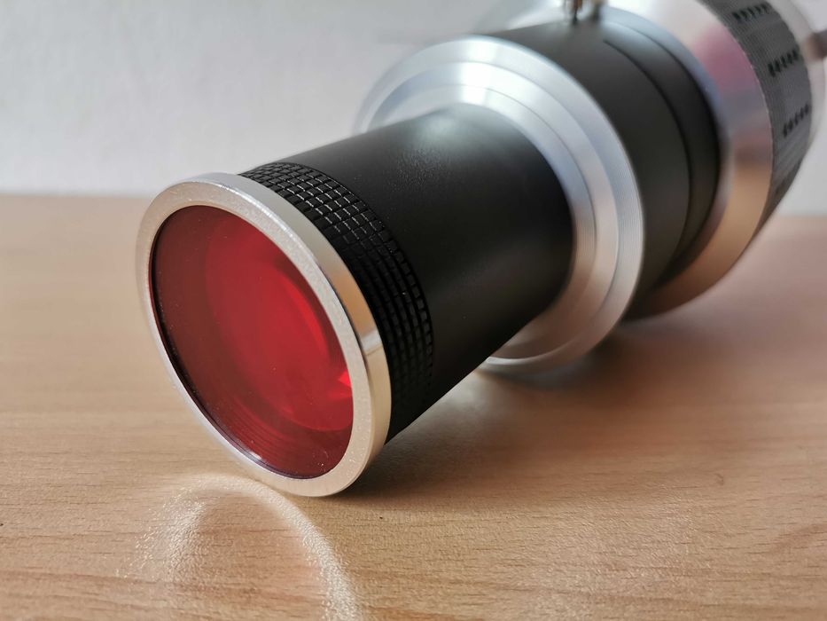 Оптичен спот (Snoot) с Bowens Mount с гобо маски и цветни филтри