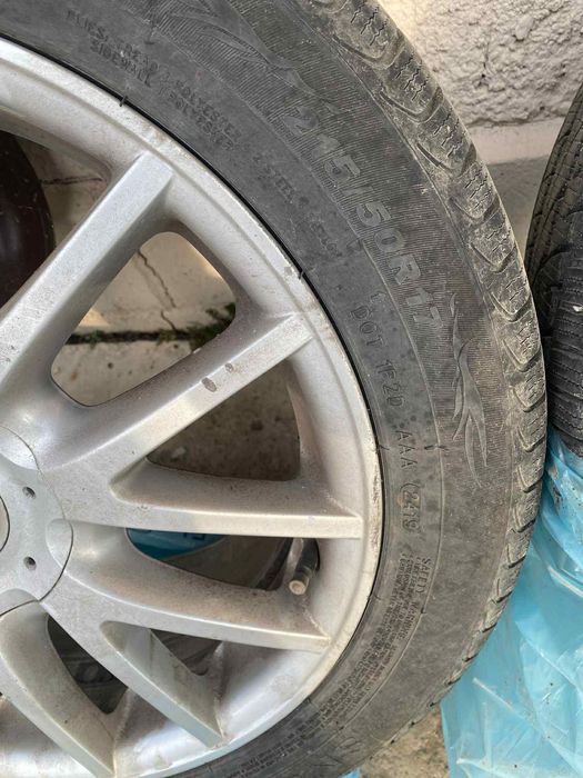 Продавам 4 броя оригинални алуминиеви джанти на фолксваген