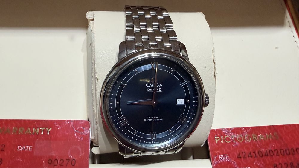 Omega Deville 39.3mm fullbox
