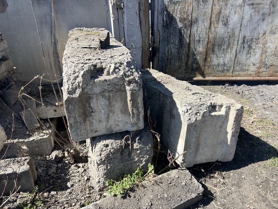 Фундаментные блоки 4,5,6, плиты