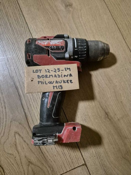 bormasina milwaukee m18 - lot 12-25-14