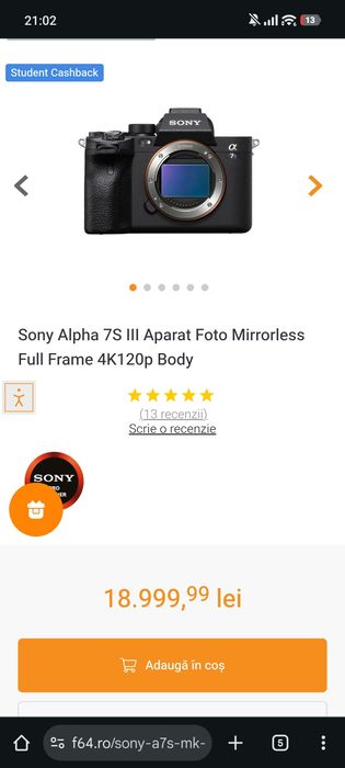 Sony a7s3 a7siii plus cage