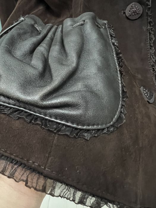 Замшевый жакет