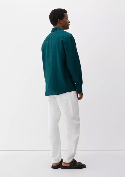 Ленена Мъжка риза S. Oliver М размер