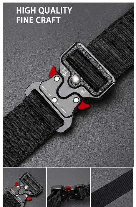 Боен Тактически Колан Airsoft Belt Стрелба Туризъм Лов Страничен Кобур