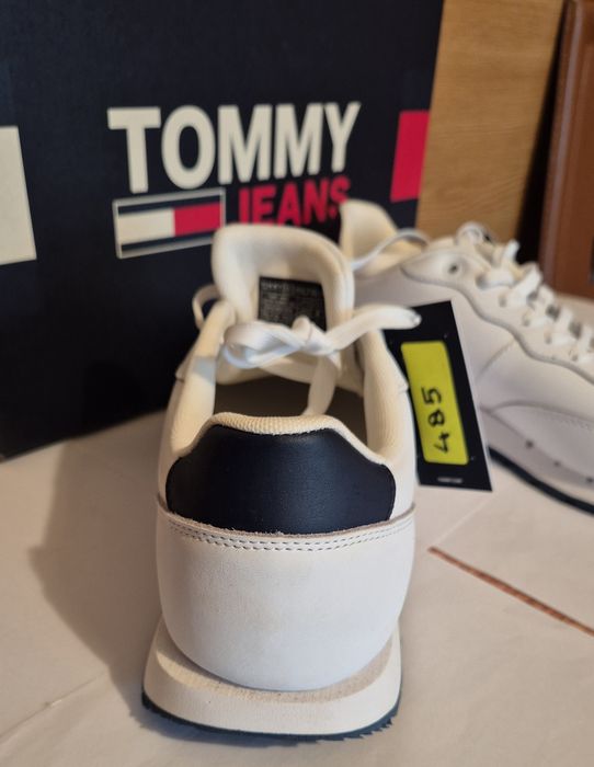 Sneakers noi piele naturală Tommy Jeans M44
