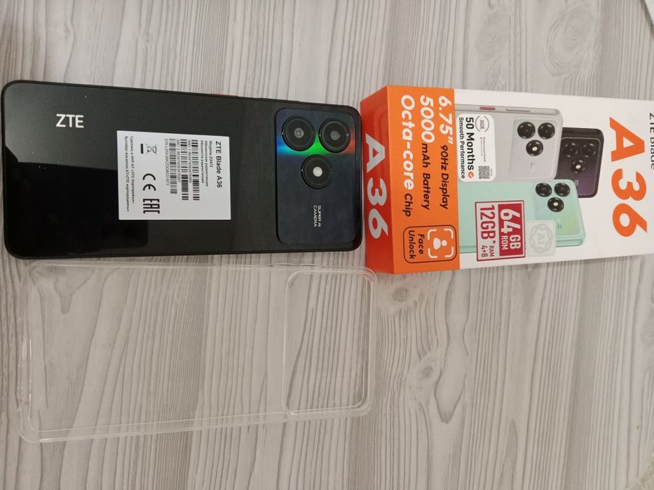 Продам телефон ZTE A36