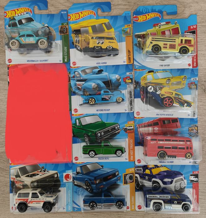 Hot Wheels колички 1/64 - НОВО 2015-2023г