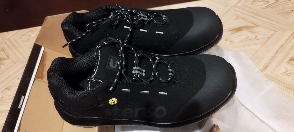 Чисто нови работни обувки Stenso JETT BLACK LOW S1PL ESD SR