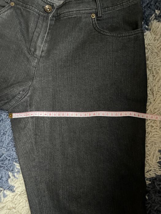 blugi negri straight fit W32