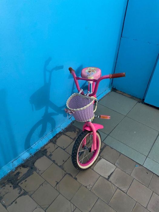 б/у детский велик розовый