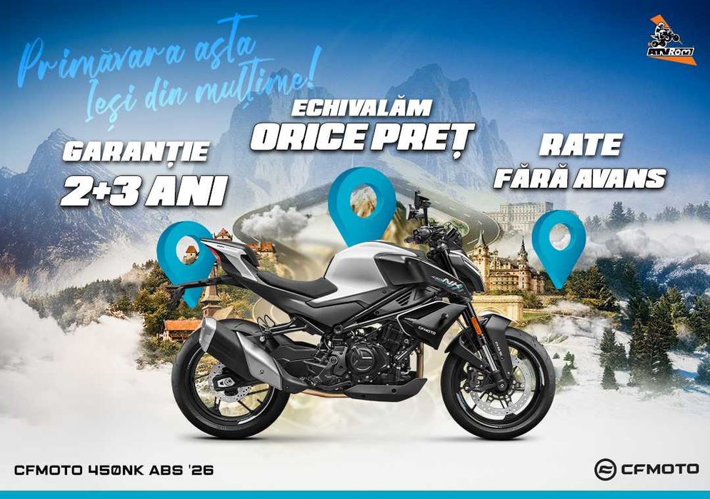 Motocicleta CFMOTO 450NK ABS '26