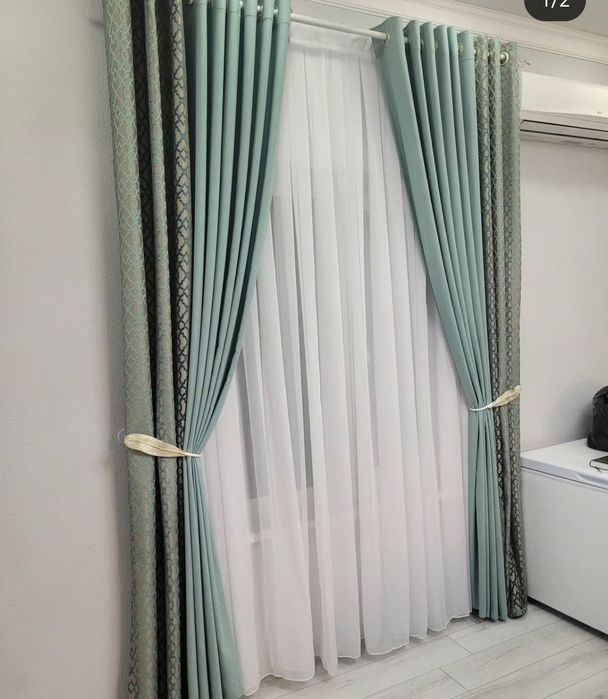 Акция 2+1 Шторы из любой ткани