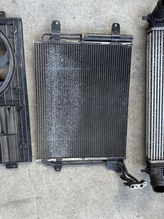 Trager calandru  radiatoare radiator apa radiator intercooler radiator ac electriventilatoare cbab tiguan