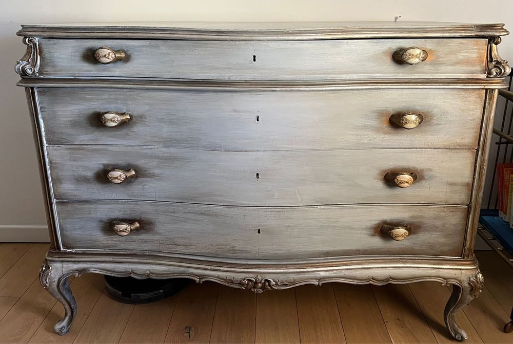 Comoda vintage stil baroc lemn masiv BUFET