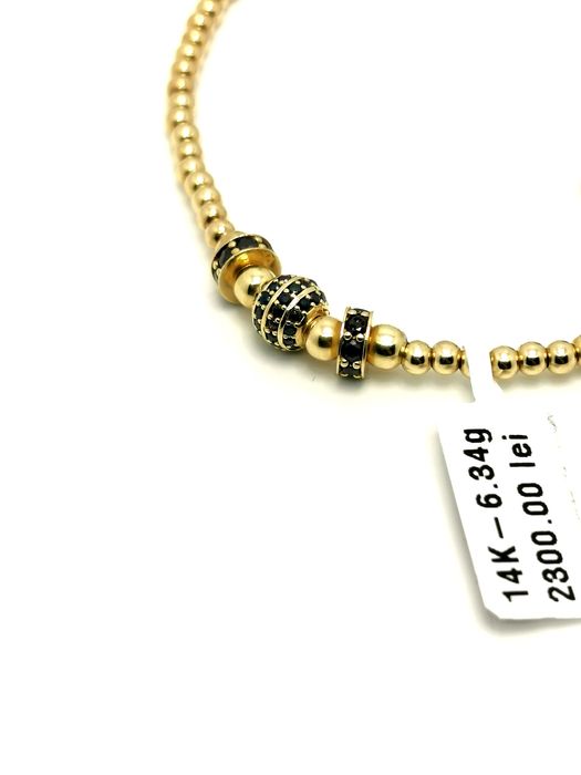 Bijuteria Royal bratara snur din aur 14k 6.34 gr