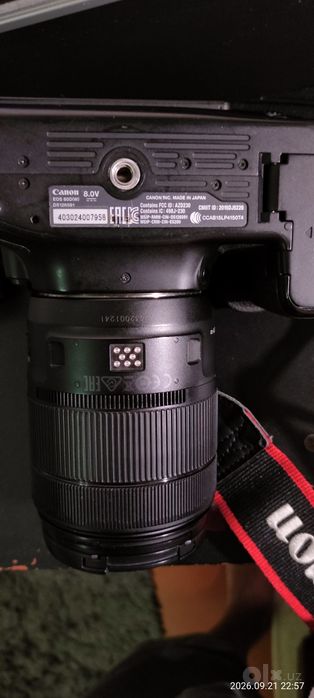 Canon eos 80D kit + комплект аккумуляторов и ND-фильтр