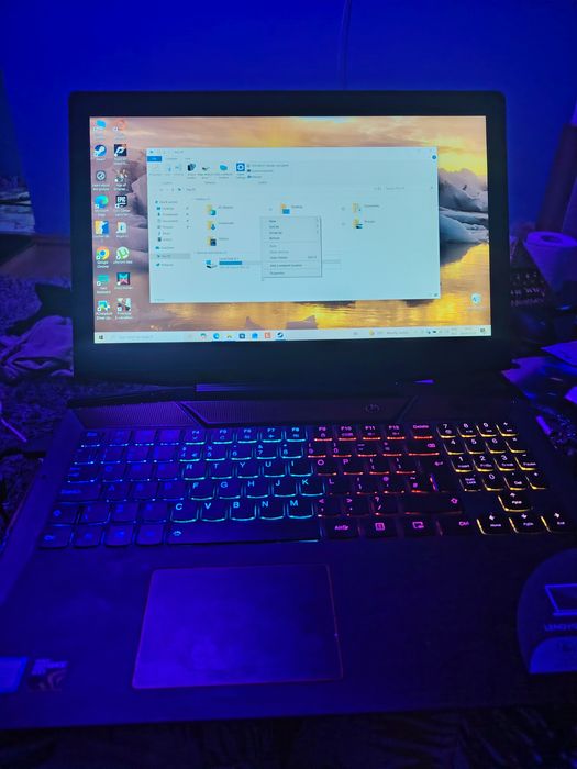 Laptop geiming i7 g7 ram 16 GB placavideo 6 gb