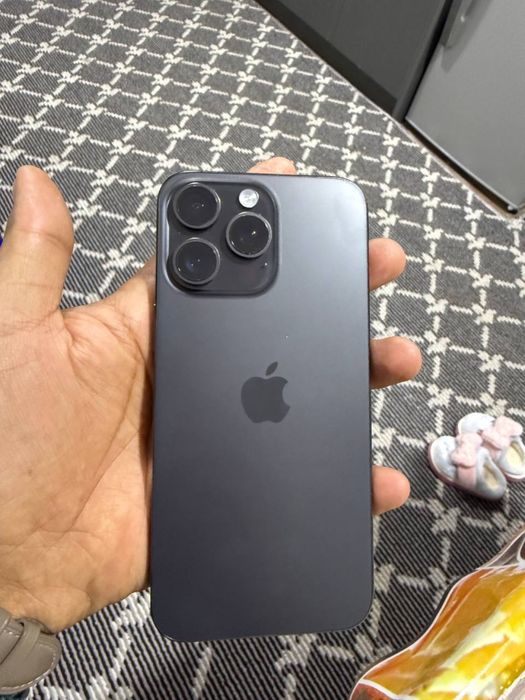 iPhone 15 Pro Max - 256 GB - Qora rang - Termez