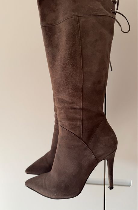 Ботуши естествен велур Zee Lane 37 номер